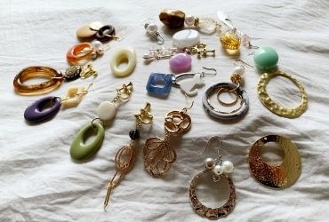 【UVレジン入門】ときめくボタニカルイヤリング/ピアス★少人数制