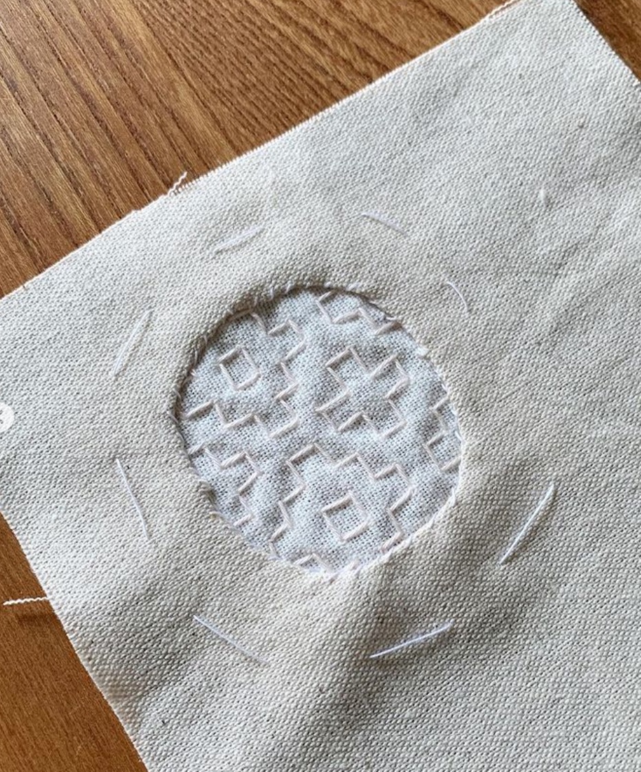 Visible Sashiko Mending（みえるお繕い/隠さないお繕い）