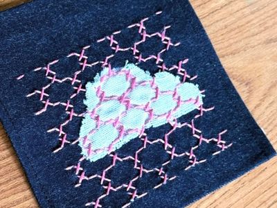 刺し子で楽しむ。みえるお繕い講座